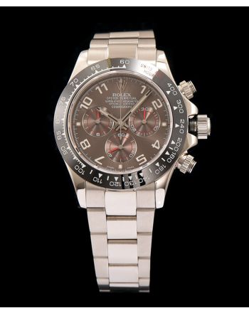 Rolex Daytona Two Tone Watch Light Coffee